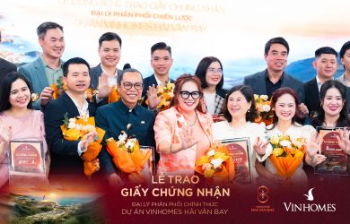 Le trao giay chung nhan Dai Ly Vinhomes