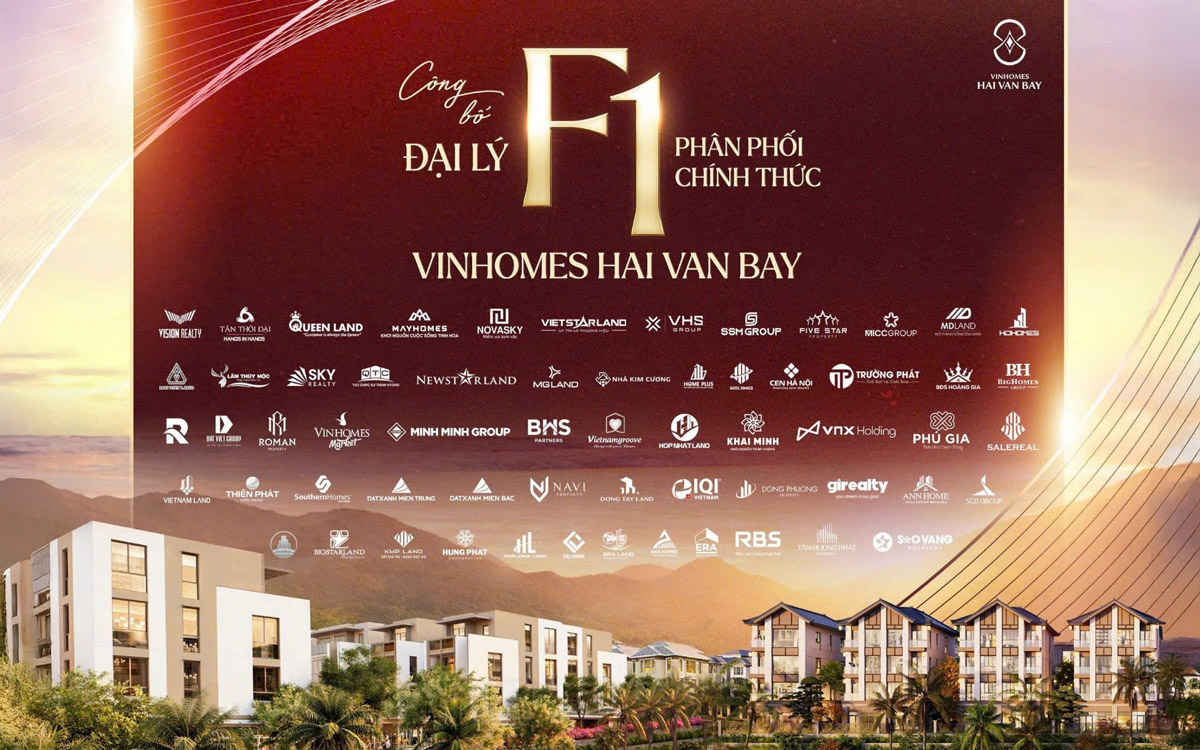 danh sach dai ly Vinhomes Hai Van Bay